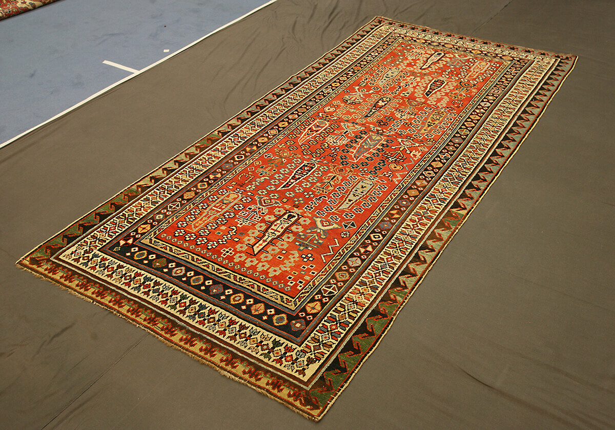 Antique Caucasian Runner Shirvan n°:40274061